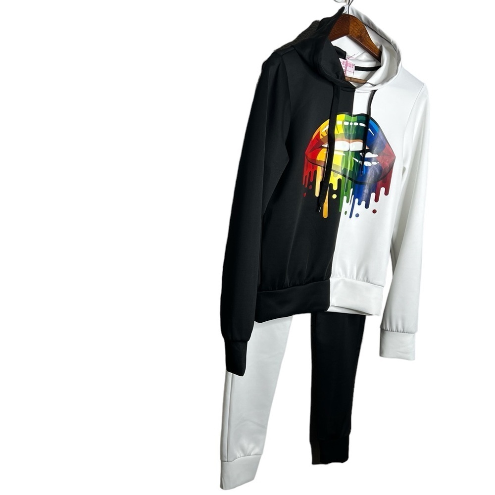 AQ Sport Women’s Sweatshirt/ Tracksuit 2Pcs Set - Picture 4 of 16